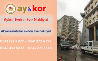 Afyon evden eve nakliyat fiyatları