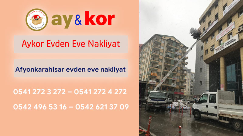 Afyon evden eve nakliyat fiyatları